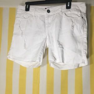 White shorts